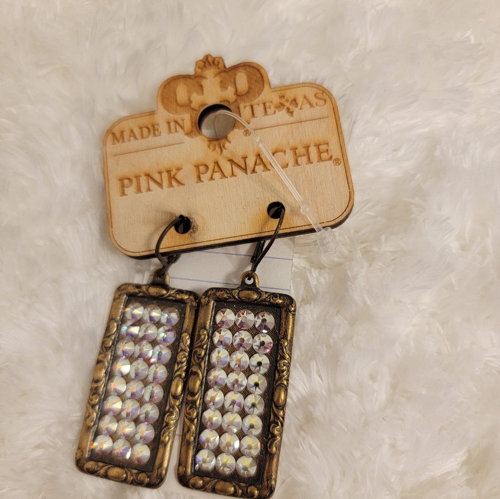 New Pink Panache earrings